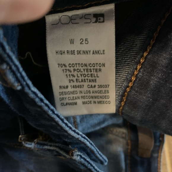 Joe’s Jean - high rise skinny ankle - Picture 4 of 7